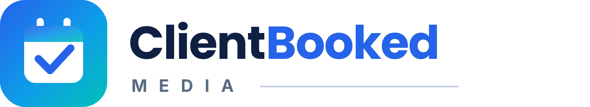 ClientBooked Media logo